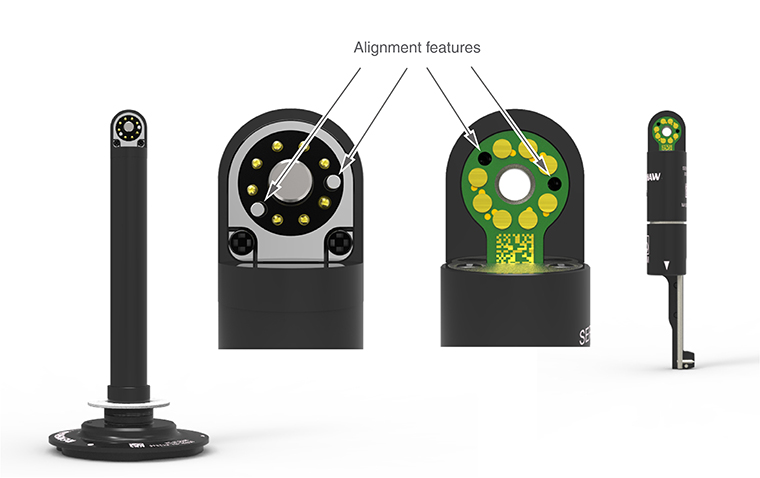 Assembling holder module configs_alignment marks