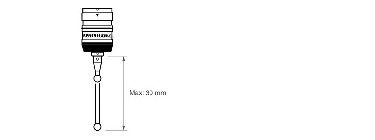 TP20 - recommended stylus limits - low force probe