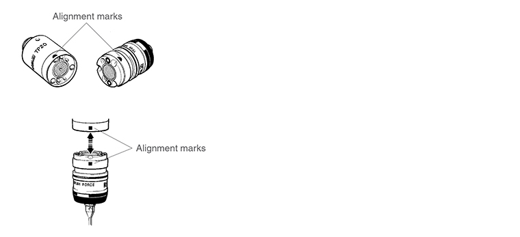 TP20 alignment marks