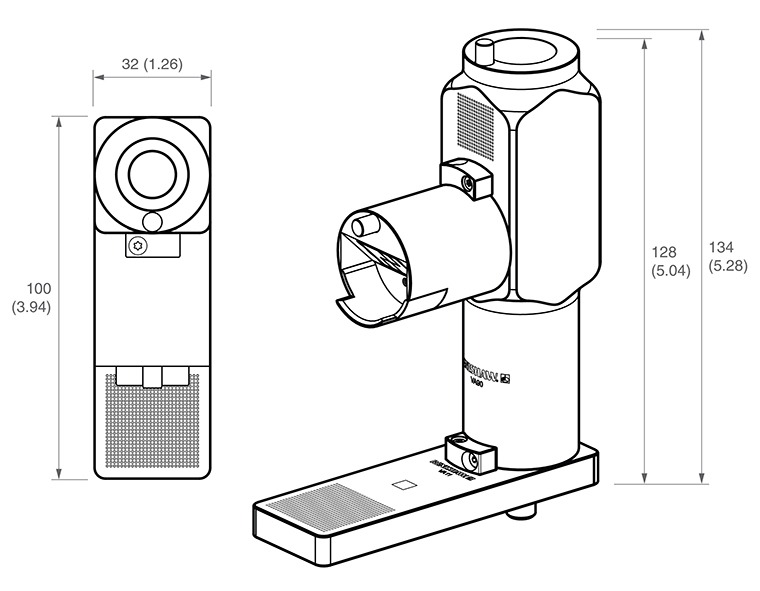 VA90 dimensions