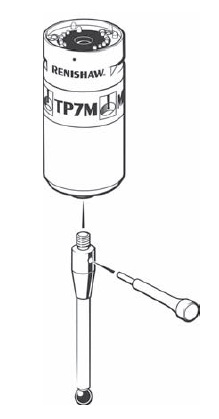 TP7 Assembling a stylus to the probe