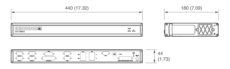UCC MMI-2 dimensions