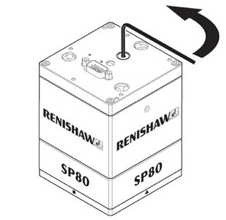 SP80 air purge option illustration - step 1