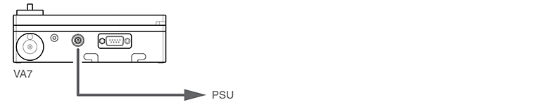 VA7 and PSU interconnection diagram