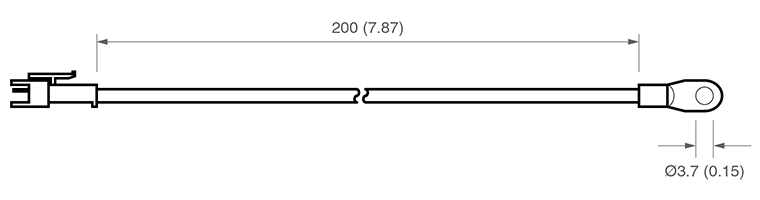 Thermal effect compensation (TEC) - axis sensor