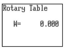 MCU rotary table screen