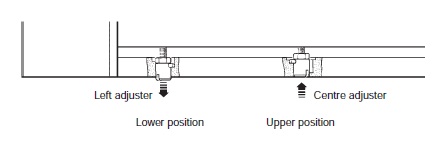 Autochange Rack Z spring adjuster positions