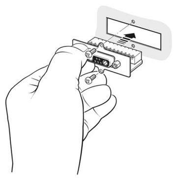 Fitting SPA2-2 motor connector card