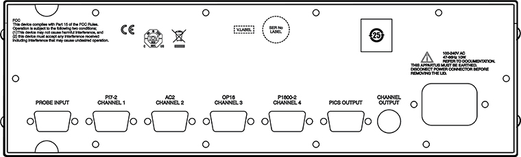 IS1-2 - rear panel