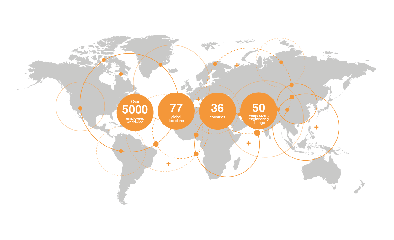 Global careers map