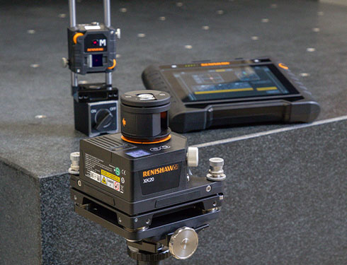 Misura del livellamento con il sistema di allineamento laser XK20