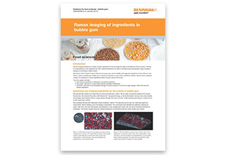 AN218(EN)-01-A Application note Raman imaging of ingredients in bubble gum Thumbnail