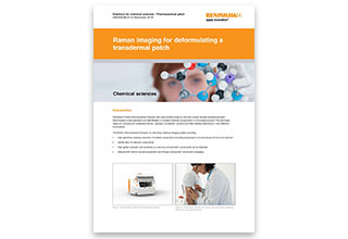 AN226(EN)-01-A Application note Raman imaging for deformulating a transdermal patch Thumbnail