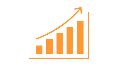 Icon representing increased accuracy