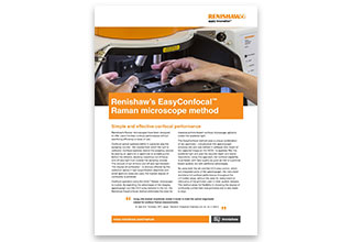 TN076 Technical note Renishaws EasyConfocal Raman microscope method thumbnail