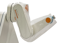 neuromate stereotactic robot with sterile drape