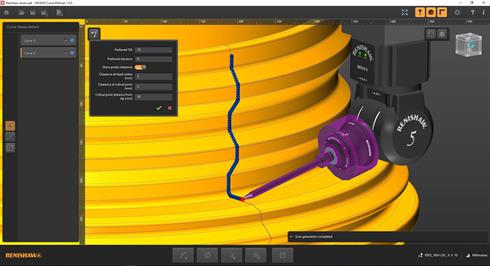 MODUS Planning suite - Schets van curve