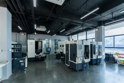 Jinke machine shop demonstration showroom