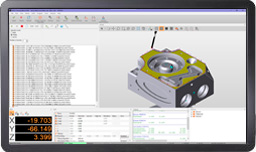 MODUS ソフトウェアの CAD モデルのスクリーンショット