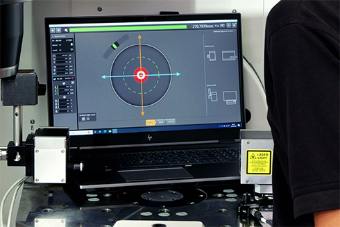 CARTO softwaresuite gedemonstreerd met XM-60 meerassige kalibrator