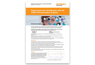 AN205 rapid polymorph identification with the RA802 Pharmaceutical Analyser thumbnail