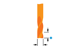 Icon of NC4+ Blue measuring length and diameter of tool