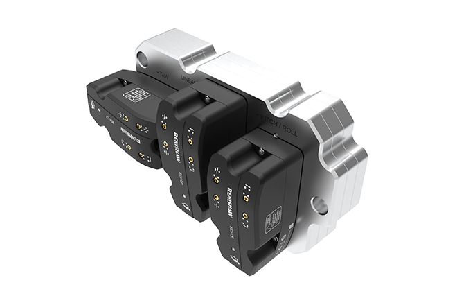 RMAP periscope for laser encoders, with three DI detector heads for RLE laser encoders