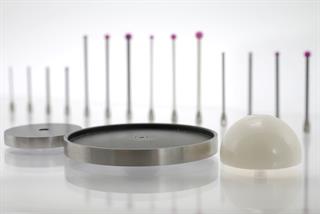 Disc and ceramic hemisphere styli