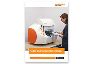 BR020 Brochure RA802 pharmaceutical analyser thumbnail