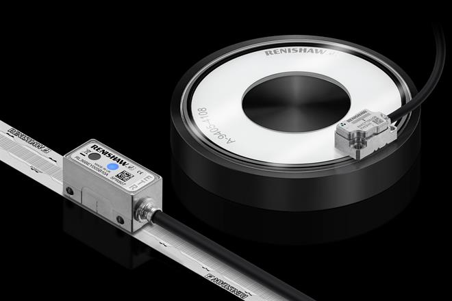 ATOM™ and RESOLUTE™ optical encoders on plinths
