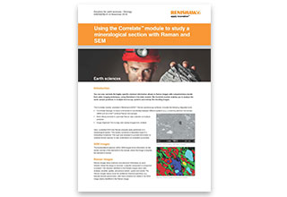 AN228 Application note Using Correlate module to study mineralogical section with Raman and SEM thumbnail