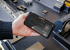 Mobile device displaying screen in CARTO XK20 app