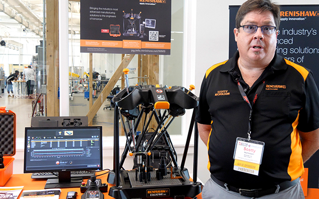 Scotty Nicholson, Technical Training Manager in Renishaw Inc.