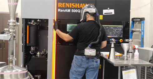 Innovative 3D operator uses RenAM 500Q