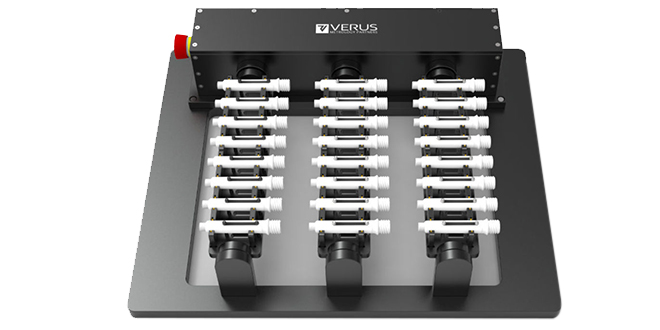 Una de las soluciones de fijación a medida de Verus Metrology Partners