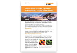 AN231 Application note Raman imaging to reveal components and metabolites in wood cells and tissue thumbnail