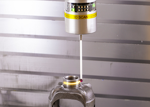 On-machine scanning SPRINT™ machine tool probe