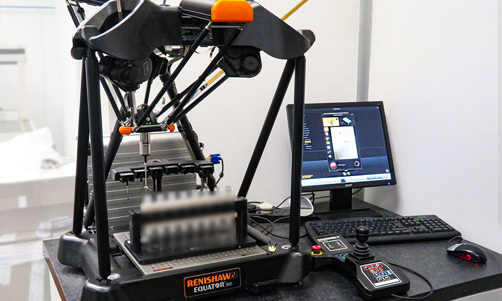 Sistema de medição Equator™ da Renishaw