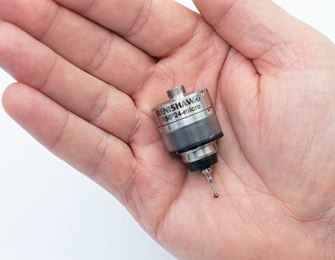 La sonda RMP24-micro è così piccola che entra nel palmo di una mano