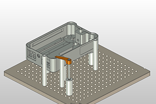 FixtureBuilder 8.1 3D 建模軟體顯示夾具設定