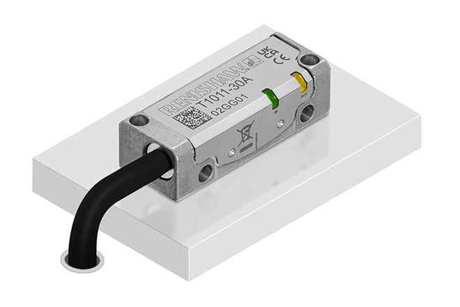 TONiC™ optical encoder on a white plinth