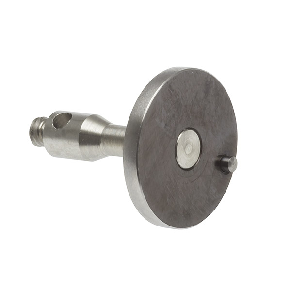 Product A-5004-1387, M2 Ø10 mm silver steel disc, 1.2 mm width, with roller