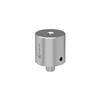 Ø25.4 mm × 25.0 mm 303 stainless steel standoff adaptor with M8 bottom and M6 top thread