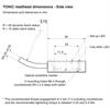 TONiC readhead dimensions side view