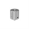 Ø25.4 mm × 25.0 mm 303 stainless steel standoff adaptor with M6 bottom and M8 top thread