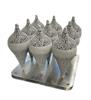 Renishaw metal 3D printed Christmas tree icicles