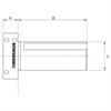 A-5625-1007 - Parallel shank for lathe probes 1 inch