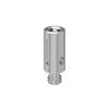 Ø0.375 in × 0.75 in 303 stainless steel standoff with 1/4-20 thread