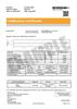 Certificate of calibration:  RLU20 laser