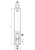 A-5555-2479 - M2 stainless steel, 90&#176; stylus holder, L 30 mm, DS 1.5 mm, for Zeiss applications